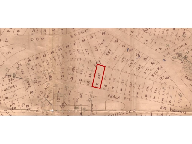 Terreno c/ aprox. 387,00m² - Poços de Caldas/MG