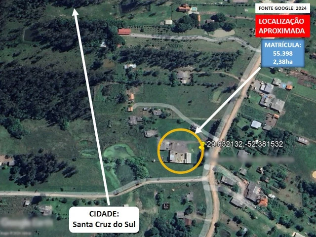 Chácara - 23.842m² - c/ benfeitorias - São José da Reserva
