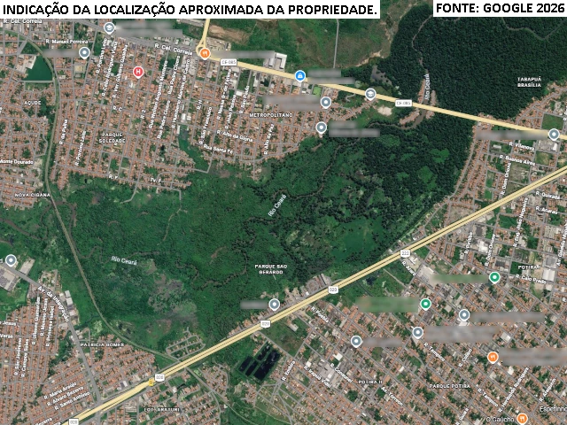 Grande área c/ 625.492m² - c/ centenas de benfs - Caucaia/CE