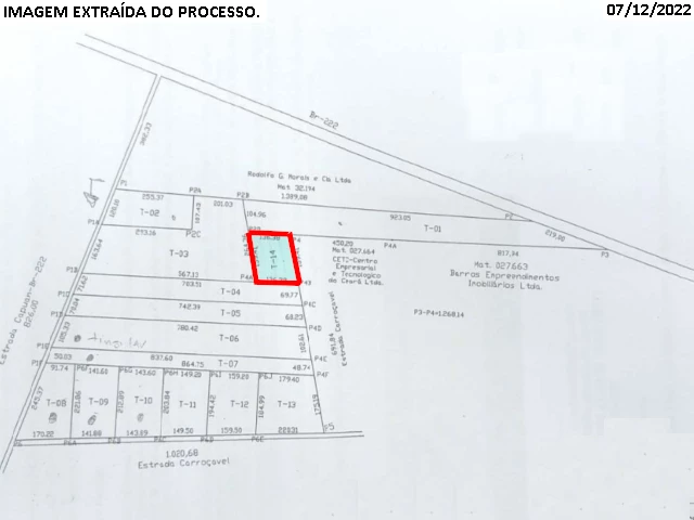Chácara c/ 2,50 hectares - Caucaia/CE