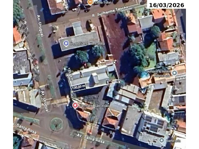 Foto 1 de Fração ideal-50% - 844,63m² - Terreno - 675,00m² Av. Uruguai