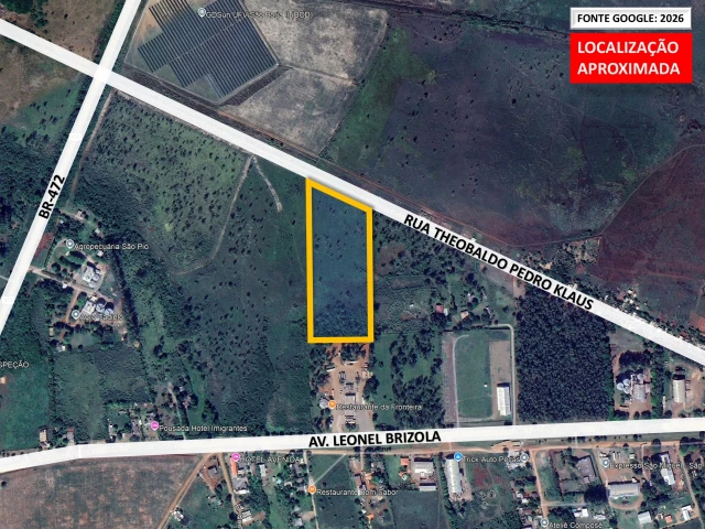 Terreno- 42.429,49m² -R. Theobaldo Klau