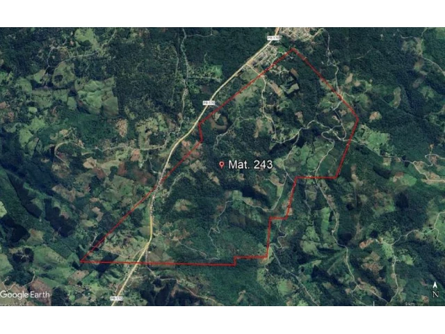 Fazenda c/ 484,72 hectares - Pinhão/PR