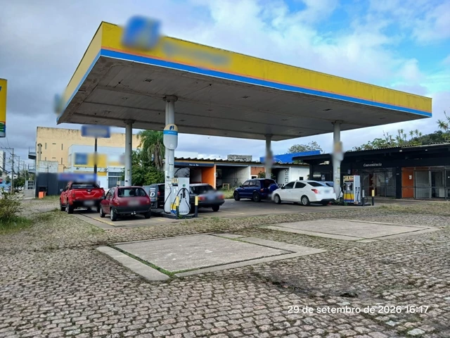 Posto de Combustível- 969,18m² - Terreno- 6.393,50m² -Centro