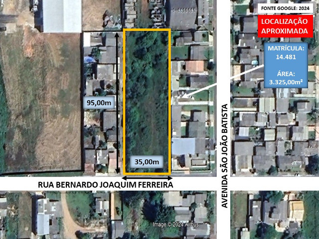 Terreno - 3.325,00m² - Parque dos Anjos