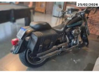 Motocicleta Harley Davidson/FLSTF - 08/09 - Preta
