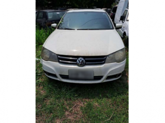 Veículo VW - VolksWagen Golf Volkswagem Golf Sportline 1.6 2012/2013 Flex Branco 2013 em leilão