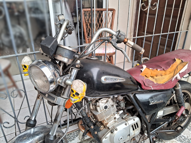 Veículo SUZUKI JTA/SUZUKI JTA/SUZUKI INTRUDER 125 2007/2008 Preta 2008 em leilão