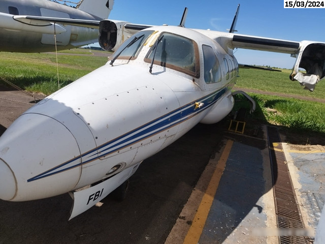Mitsubishi MU-2B-60 Marquise - 1980 - Campo Grande/MS.
