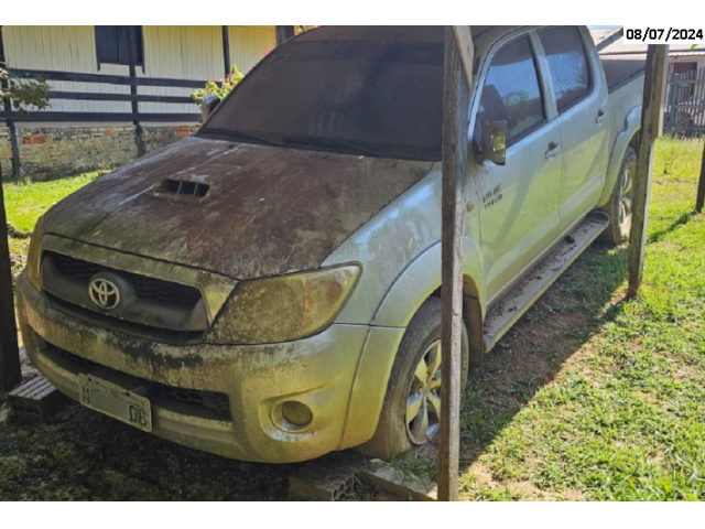 I/TOYOTA HILUX CD4X4 SRV 2010/2010 Prata