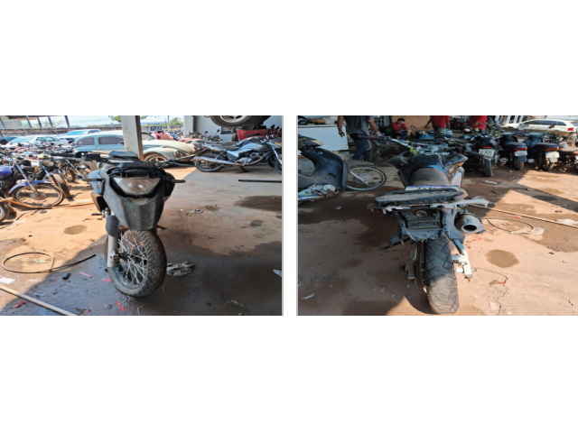 Veículo HONDA XRE HONDA/XRE 300 2014 Vermelha 2015 em leilão