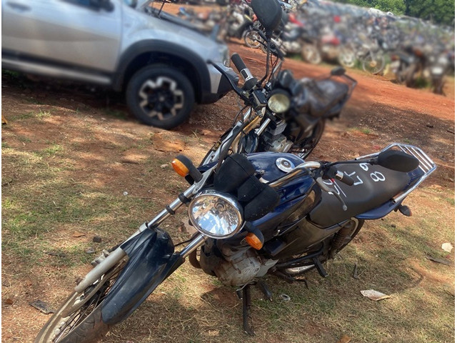 Veículo YAMAHA FACTOR YBR125 K YAMAHA/FACTOR YBR125 K 2008/2009 Azul 2009 em leilão