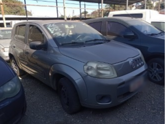 FIAT/Uno Vivace 1.0 - Cinza - Belo Horizonte/MG