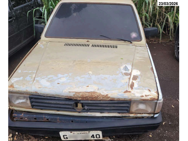 Foto Capa: Itumbiara/GO - VW/GOL CL - 88/88 - Bege