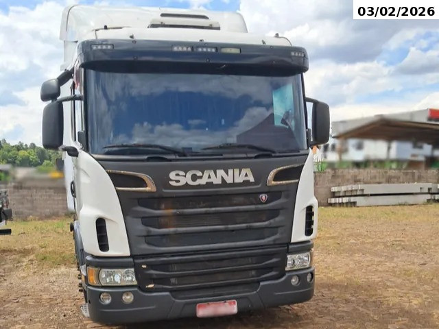 Caminhão - SCANIA/G 380 A6X2 - 10/10 - branco