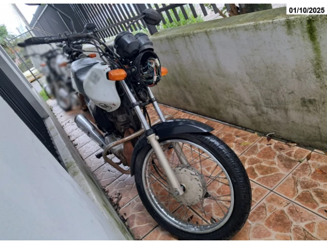 Motocicleta - HONDA/CG 125 FAN ES - 12/12 - Branca