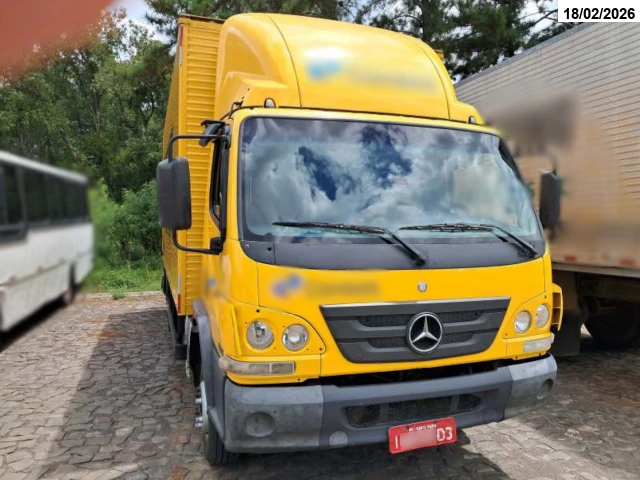 Caminhão - M.BENZ/ACCELO 815 - 15/15 - Amarelo