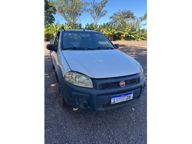 Caminhonete - FIAT/STRADA WORKING - 14/15 - Branca - Flex