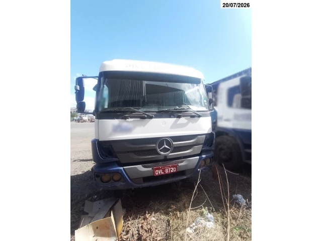 Caminhão - M.BENZ/ATEGO 2429 - 13/13-Diesel-Branco- Viana/ES