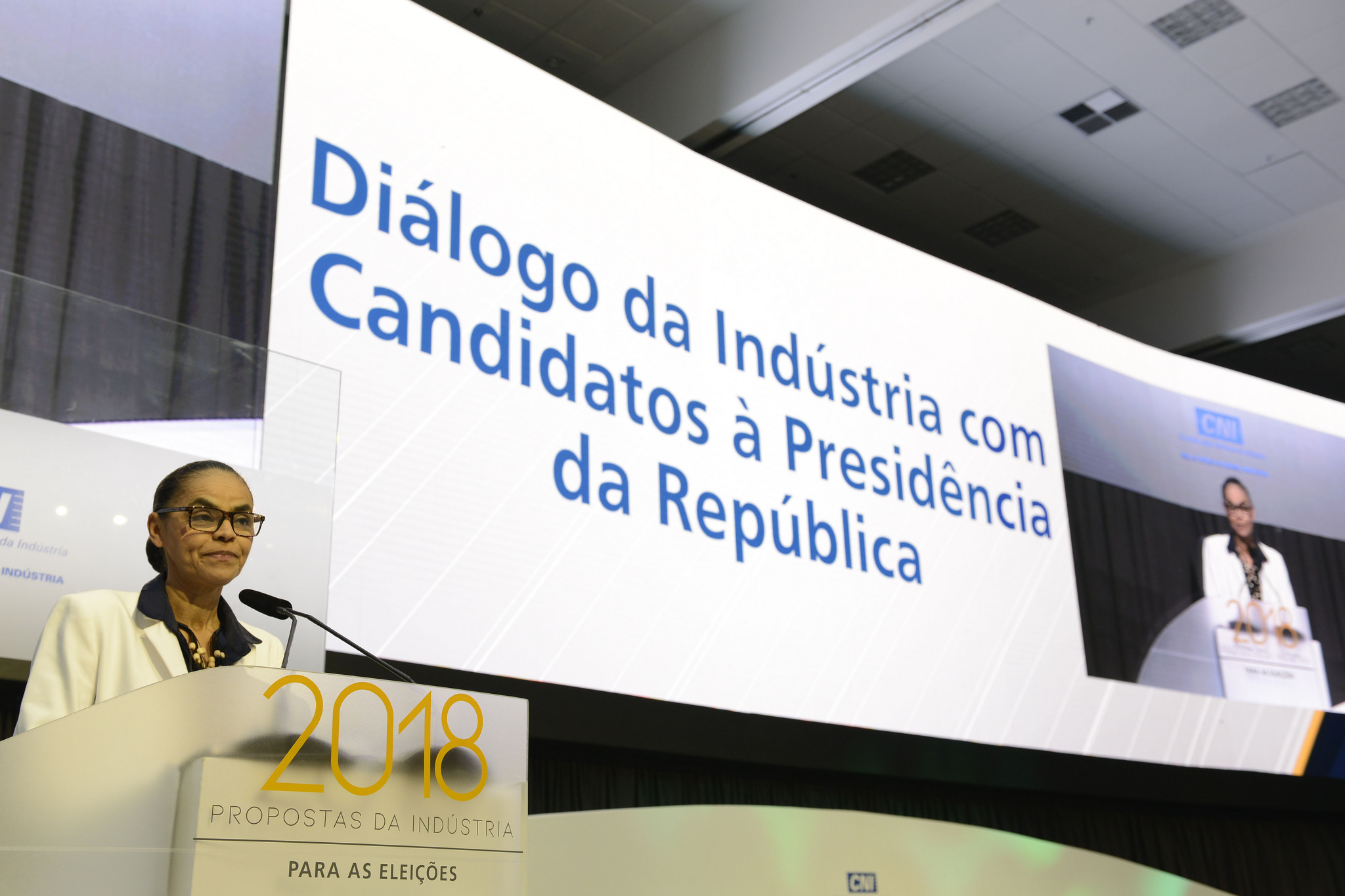 Marina Silva: "um país que não se abre para as cadeias produtivas globais tem muito mais dificuldade de inovação na indústria"