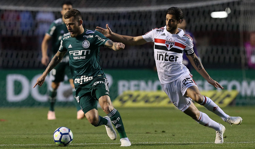 Palmeiras vence clássico, fica na liderança e quebra jejum no Morumbi / Créditos: Reprodução Palmeiras Palmeiras vence clássico, fica na liderança e quebra jejum no Morumbi