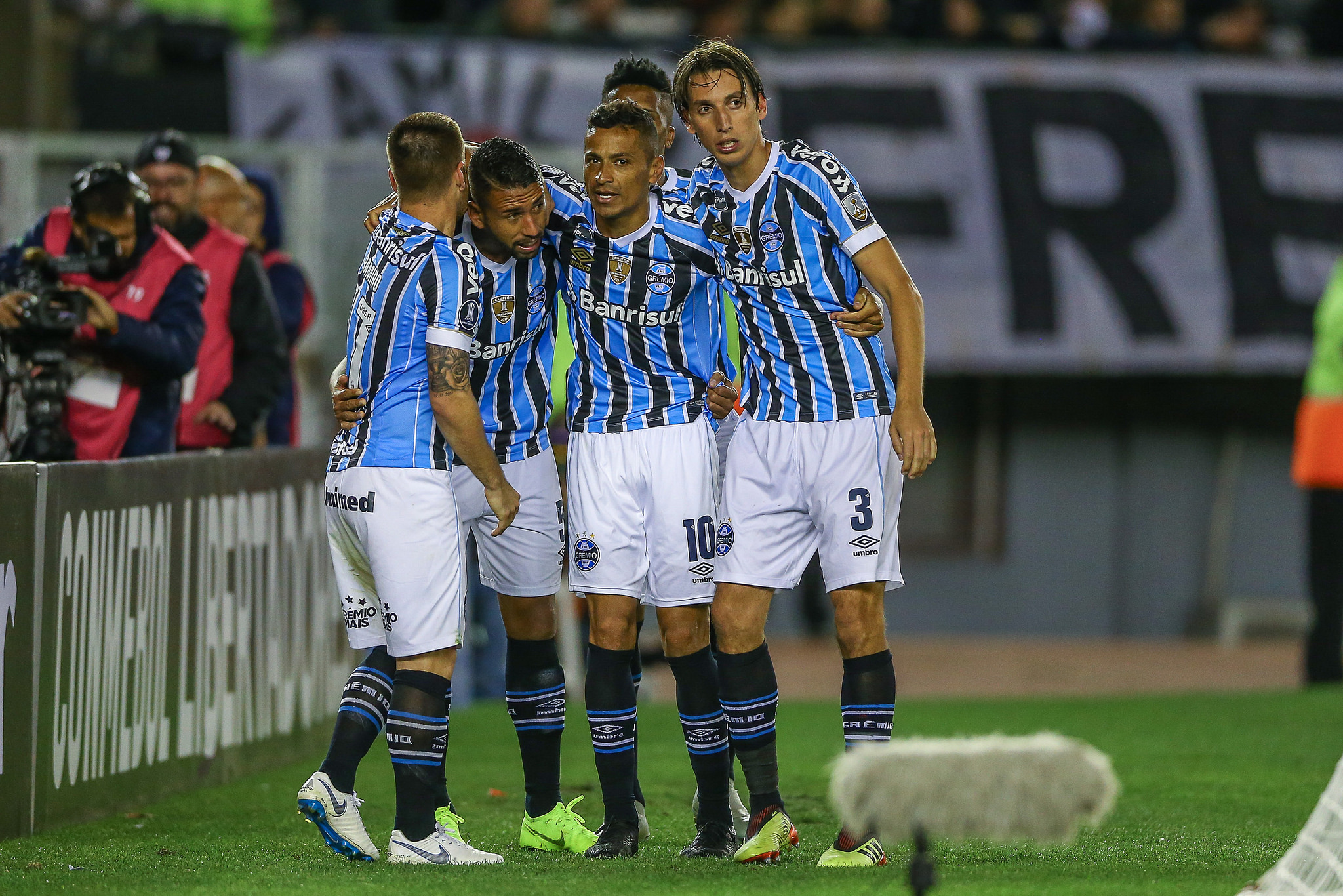 Grêmio, em vantagem, encara o River Plate em casa / Créditos: Lucas Uebel Grêmio, em vantagem, encara o River Plate em casa