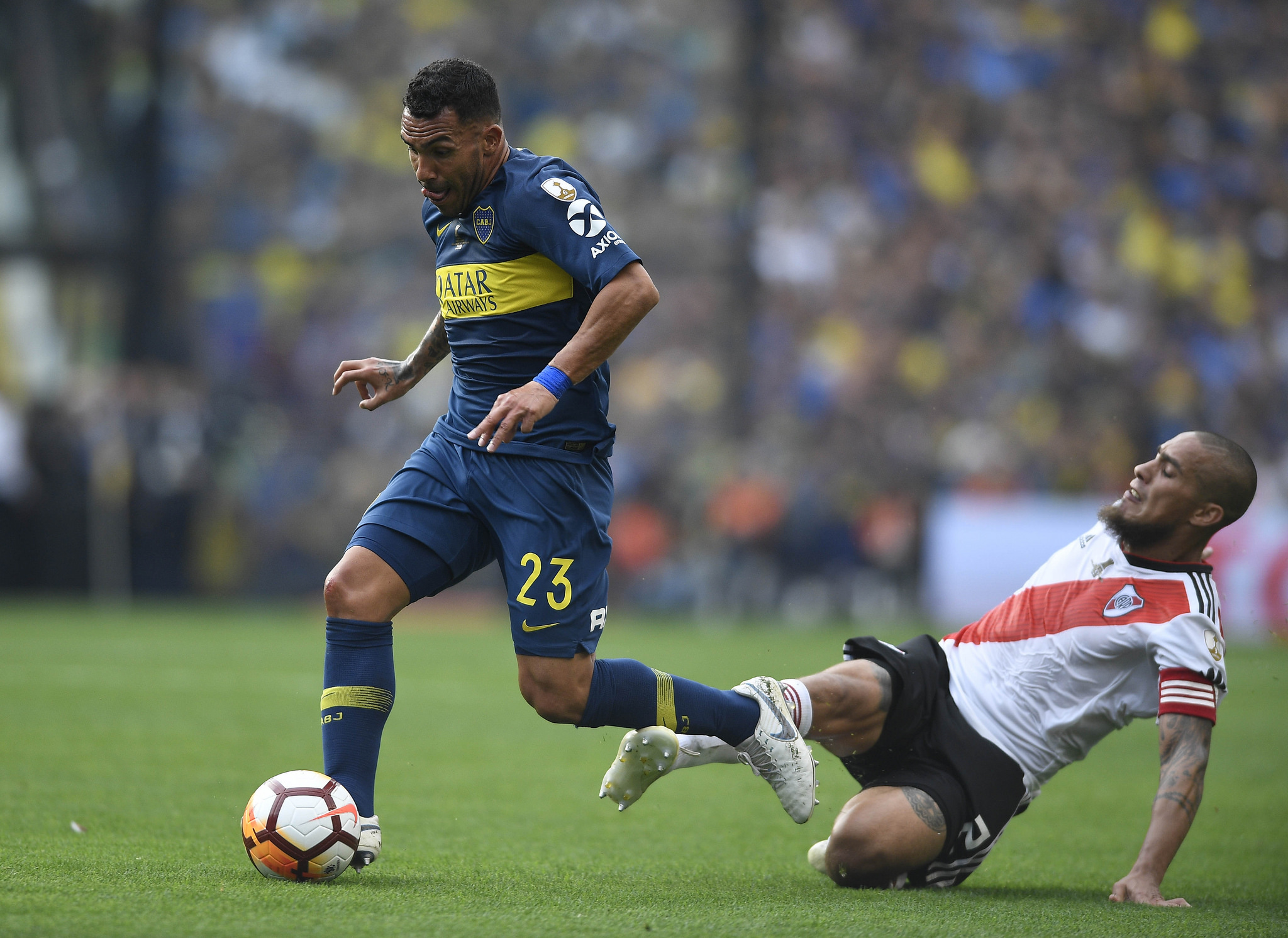 River e Boca decidem neste sábado (24) a final da Libertadores / Créditos: Reprodução Boca Júniors River e Boca decidem neste sábado (24) a final da Libertadores