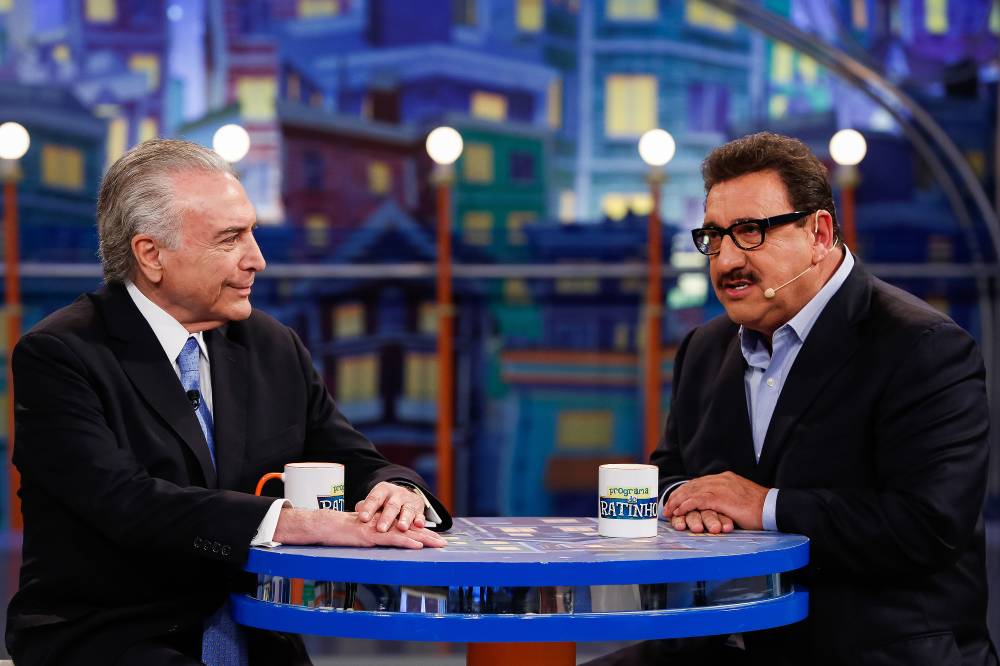 Temer respondeu a perguntas de Ratinho sobre a reforma da Previdência