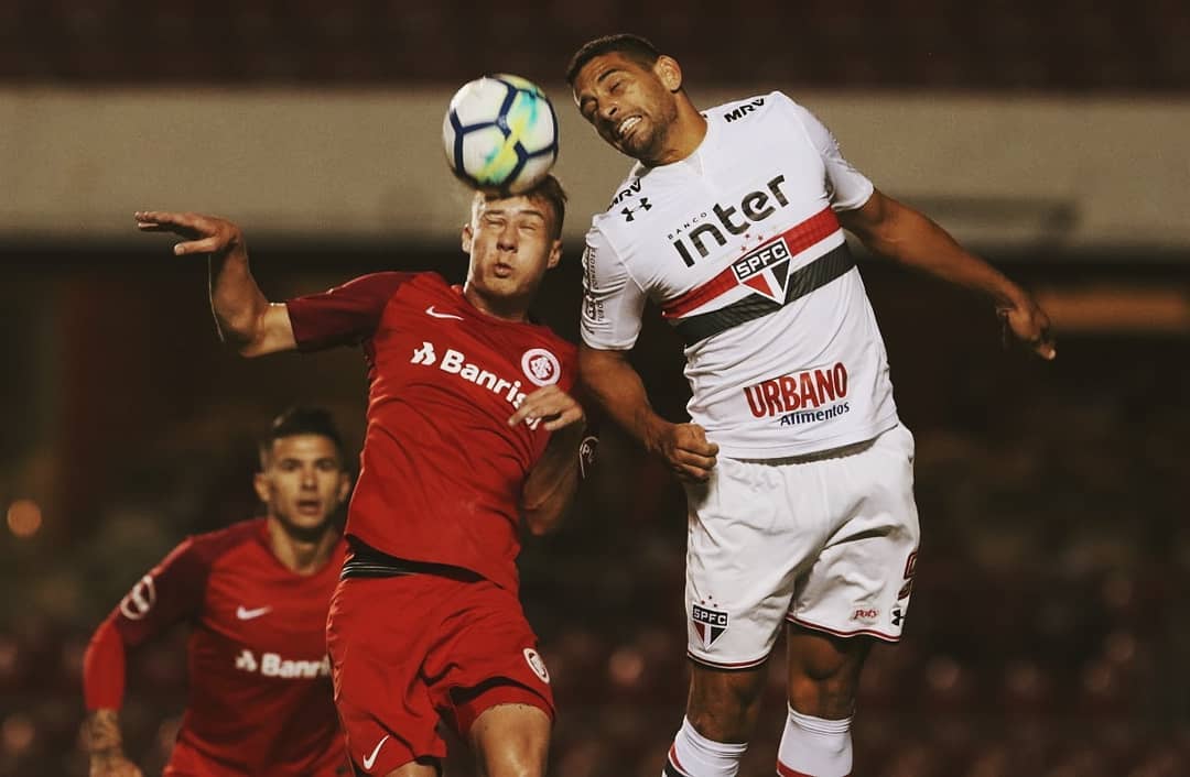 São Paulo e Internacional não saíram do zero a zero nesta terça (5)