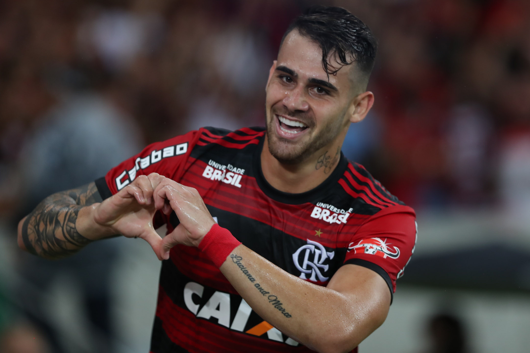 Vizeu entrou e marcou o gol da vitória do Mengão em cima do Corinthians