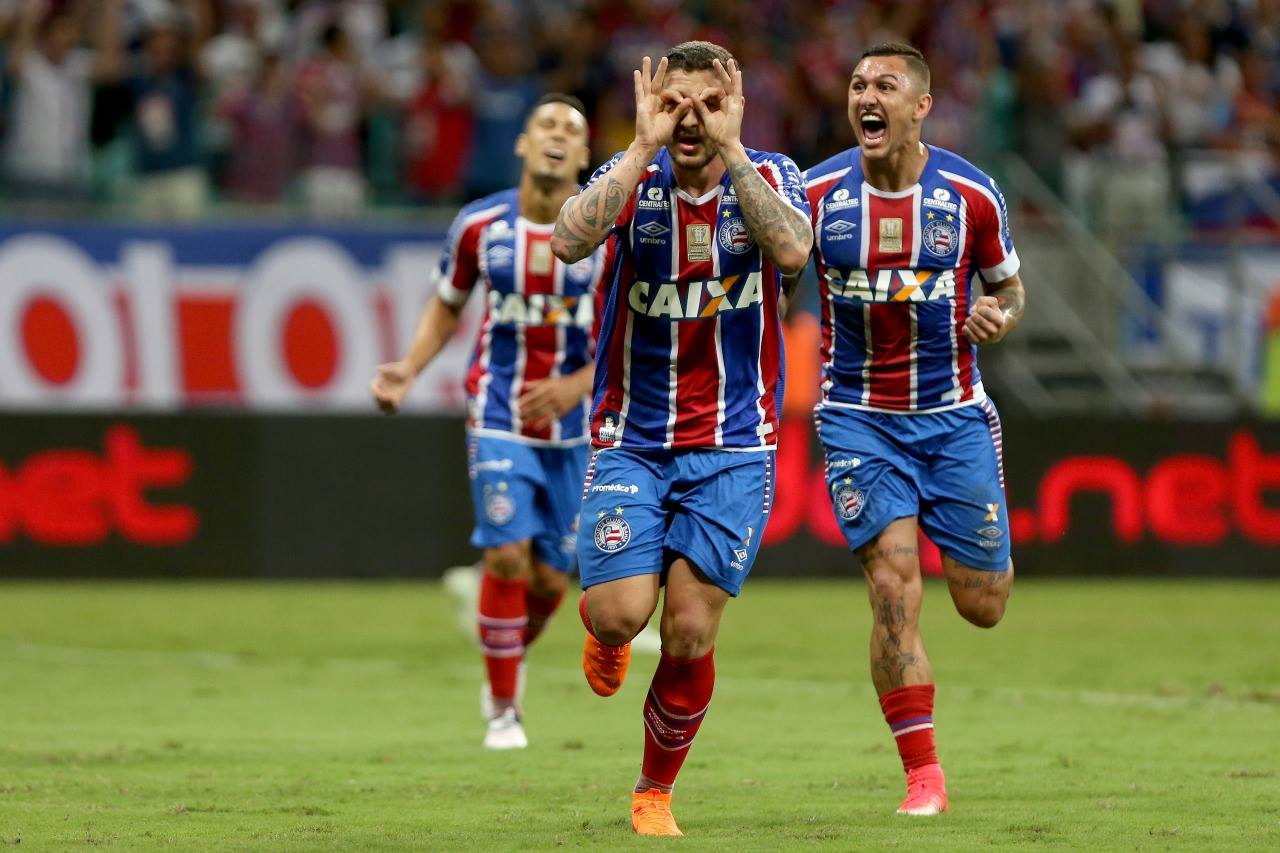 Bahia faz três e abre vantagem em duelo das oitavas de final da Copa do Brasil contra o Vasco / Créditos: Divulgação Facebook Esporte Clube Bahia Bahia faz três e abre vantagem em duelo das oitavas de final da Copa do Brasil contra o Vasco