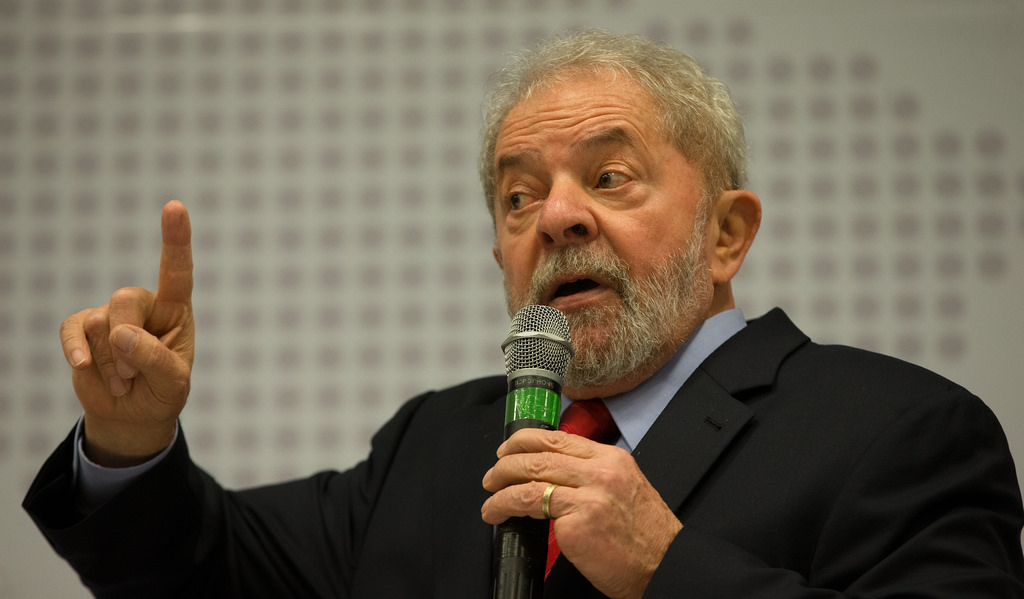 Lula foi condenado em julho por corrupção passiva e lavagem de dinheiro
