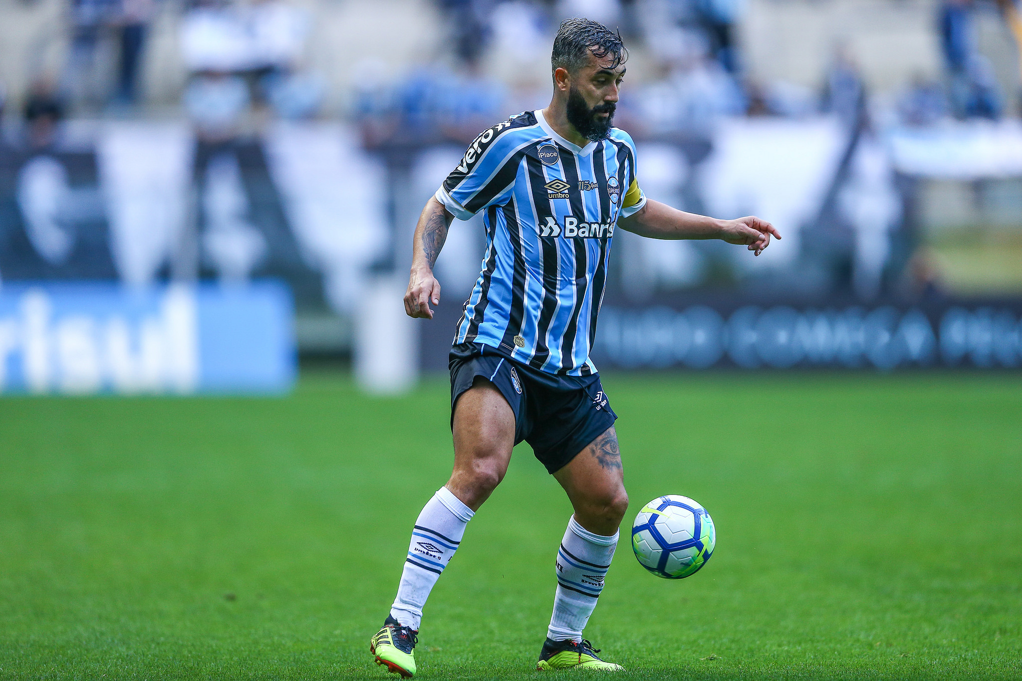 Grêmio enfrenta o Atlético Tucumán na Argentina / Créditos: Lucas Uebel Grêmio enfrenta o Atlético Tucumán na Argentina