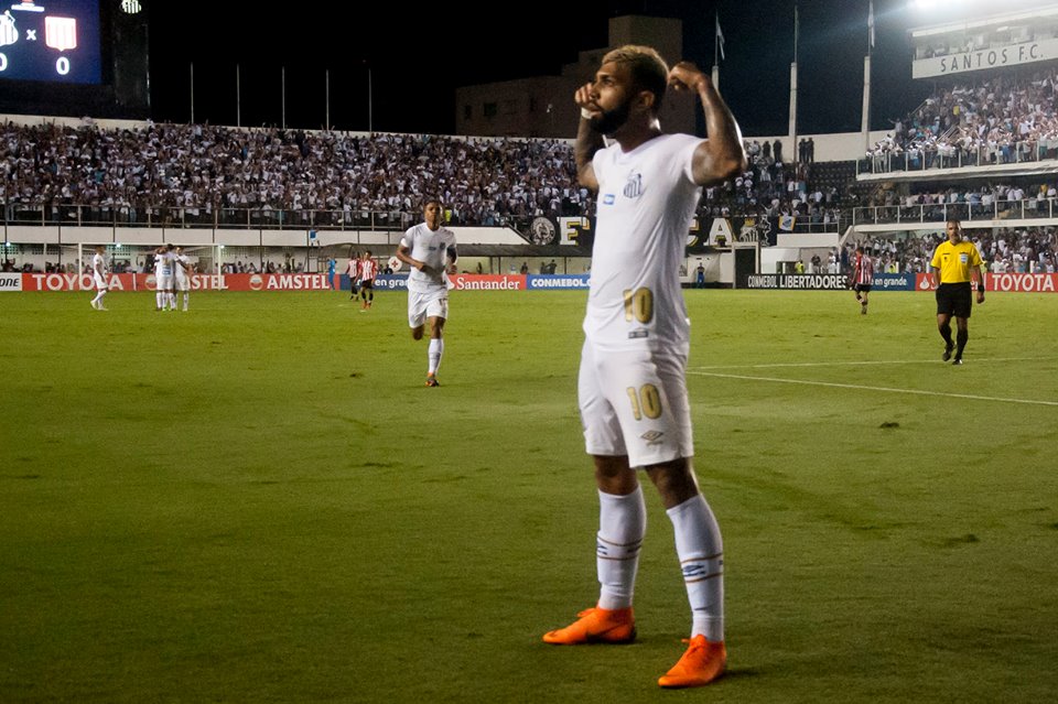 Gabigol marcou pela primeira vez na Libertadores