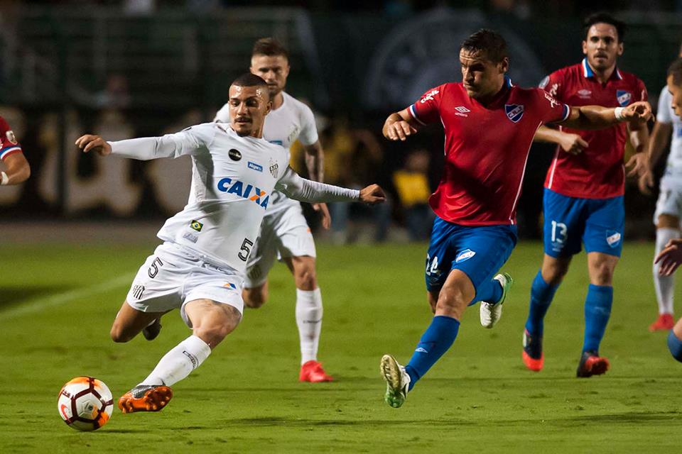 Santos bateu o Nacional por 3 a 1
