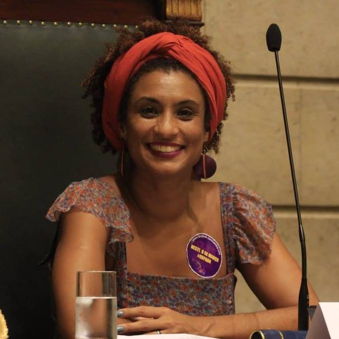 Marielle Franco foi assassinada no centro do Rio de Janeiro nesta quarta (14)