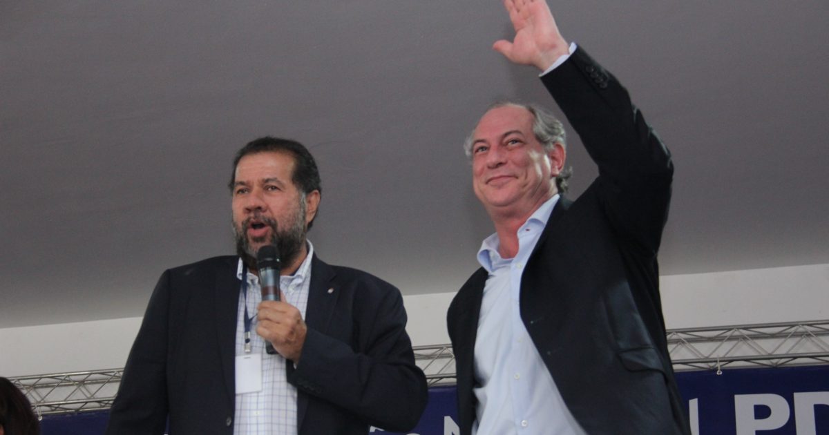 Ciro Gomes é anunciado pelo PDT como candidato à presidência / Foto: Divulgação PDT Ciro Gomes é anunciado pelo PDT como candidato à presidência