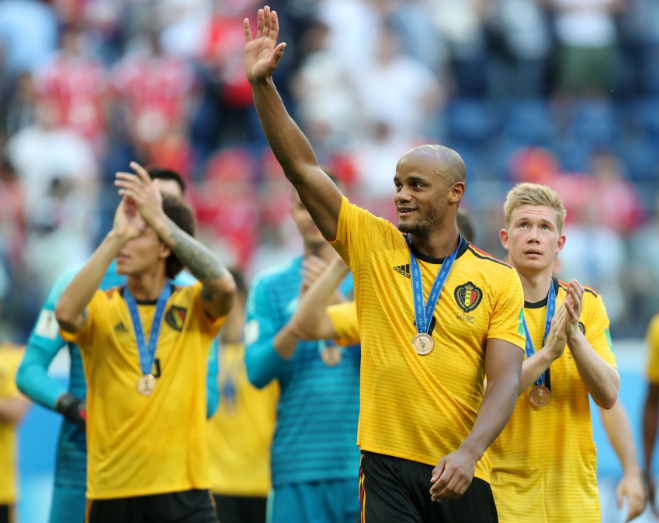 A Bélgica conquistou o terceiro lugar na Copa / Foto: Twitter A Bélgica conquistou o terceiro lugar na Copa