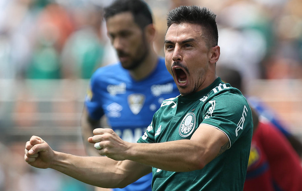 Palmeiras venceu e assumiu a liderança / Créditos: Reprodução Palmeiras Palmeiras venceu e assumiu a liderança