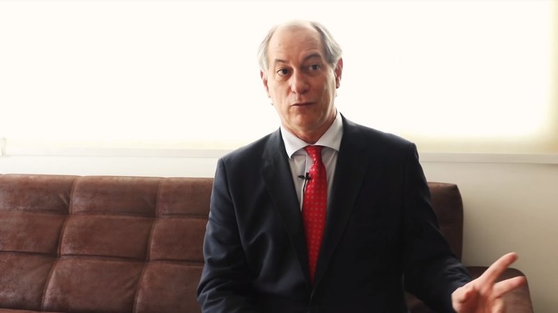 Ciro Gomes, candidato do PDT