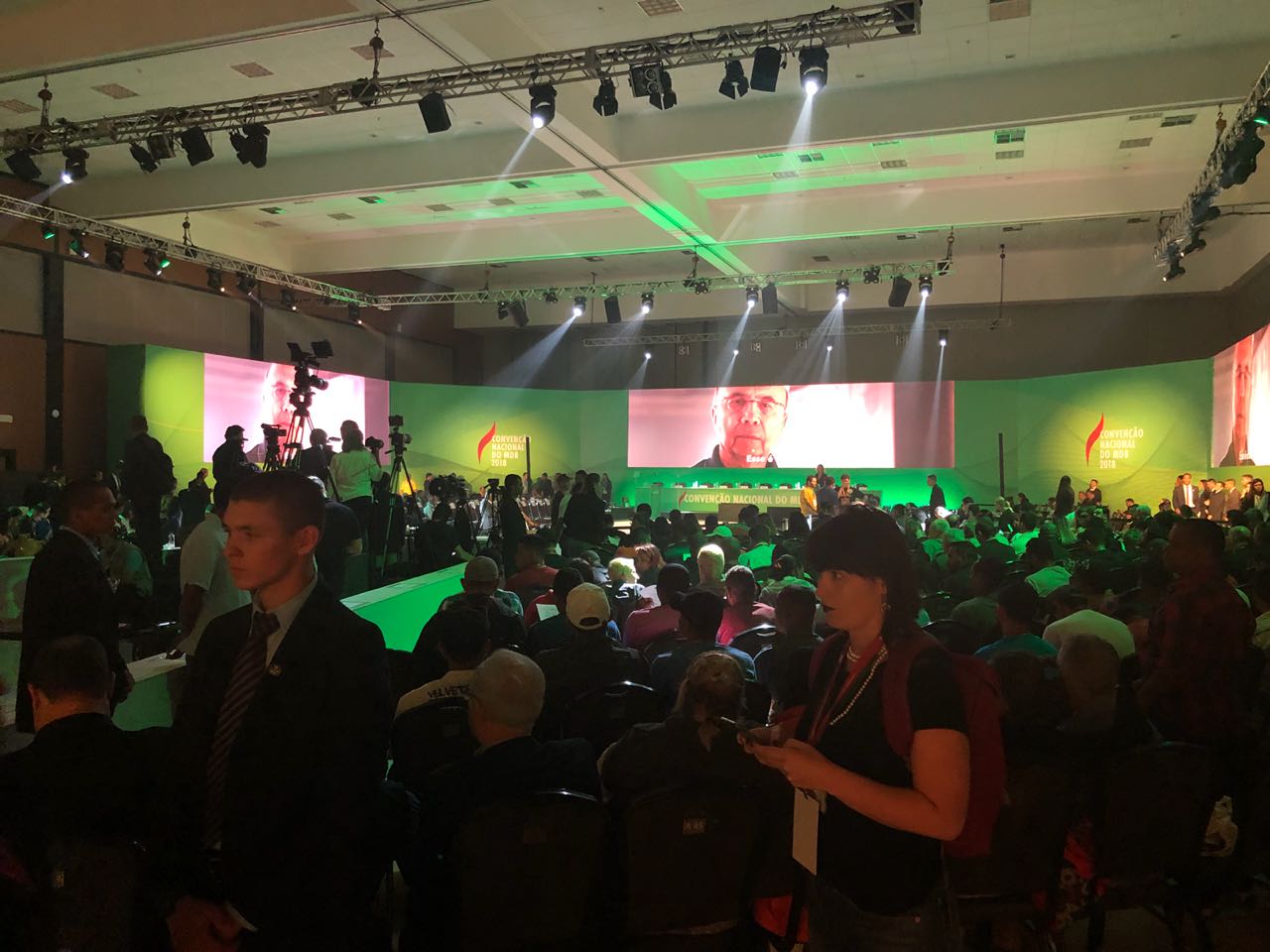 Convenção Nacional do MDB está sendo realizada em Brasília / Foto: Tácido Rodrigues - Agência do Rádio Convenção Nacional do MDB está sendo realizada em Brasília