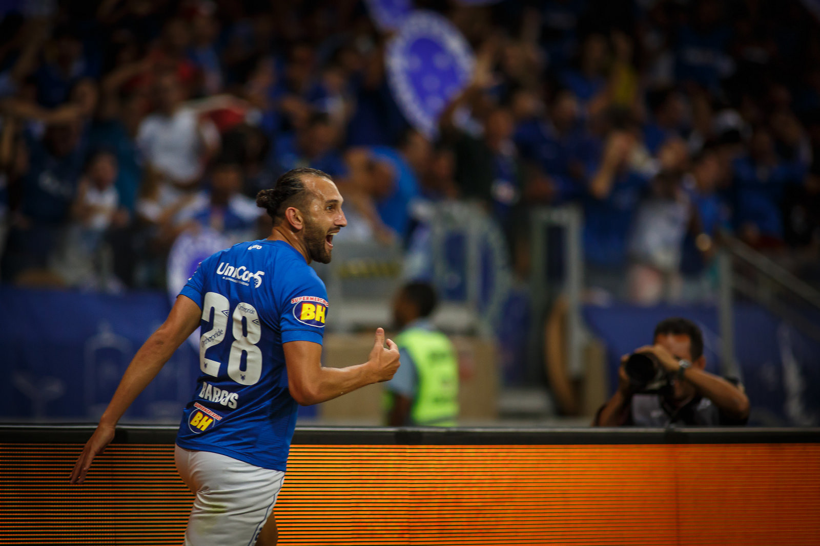 Barcos marcou o para o Cruzeiro, que vai para a final da Copa do Brasil / Créditos: Vinnicius Silva- Cruzeiro Barcos marcou o para o Cruzeiro, que vai para a final da Copa do Brasil
