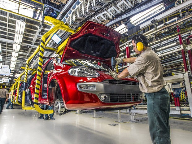 Fábrica da Fiat em Betim-MG - Foto: (Divulgação) Setor automobilístico economiza água na produção