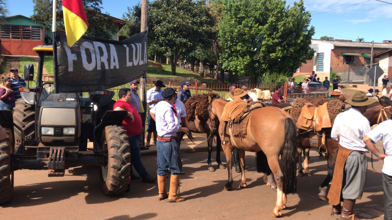 Protestos contra Lula - Foto: Notícia Agrícolas Protestos contra Lula
