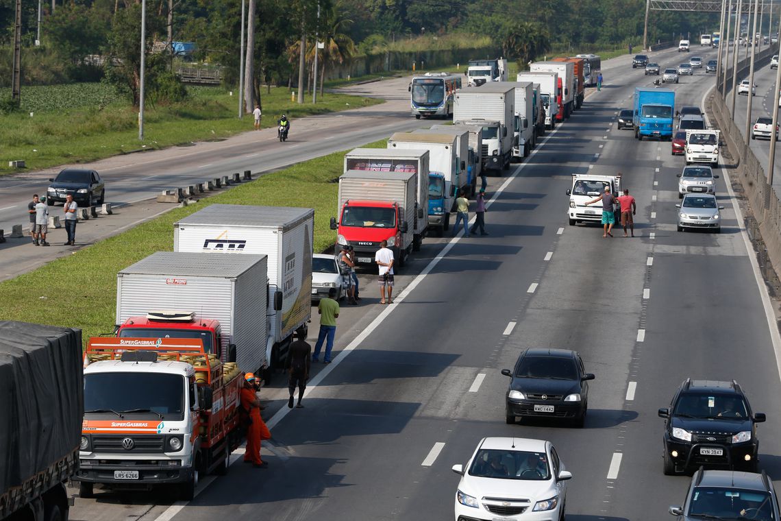 O tabelamento do frete foi um dos pontos de negociação durante a paralisação dos caminhoneiros em maio