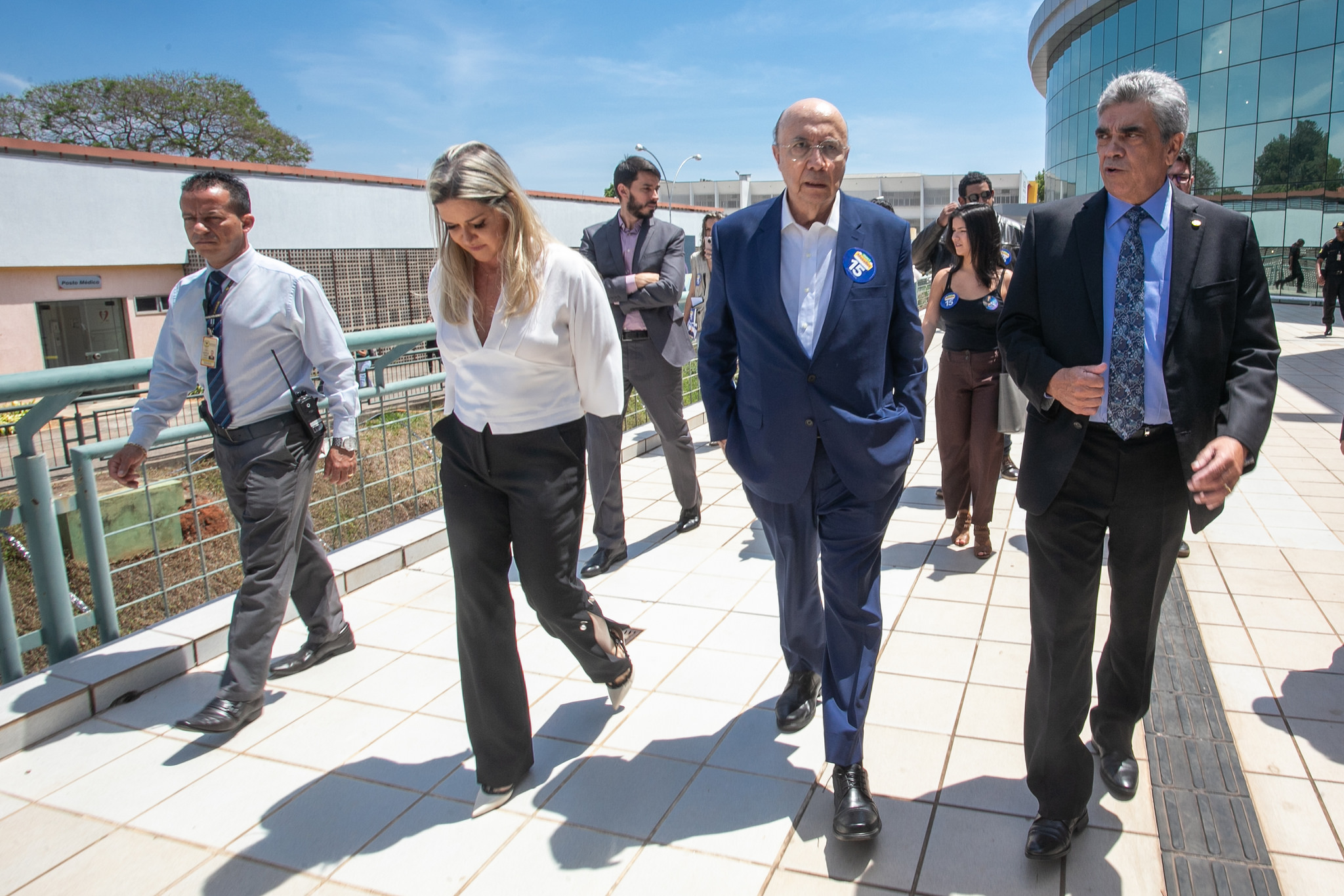 Henrique Meirelles visita centro universitário e defende medidas para o sistema educacional