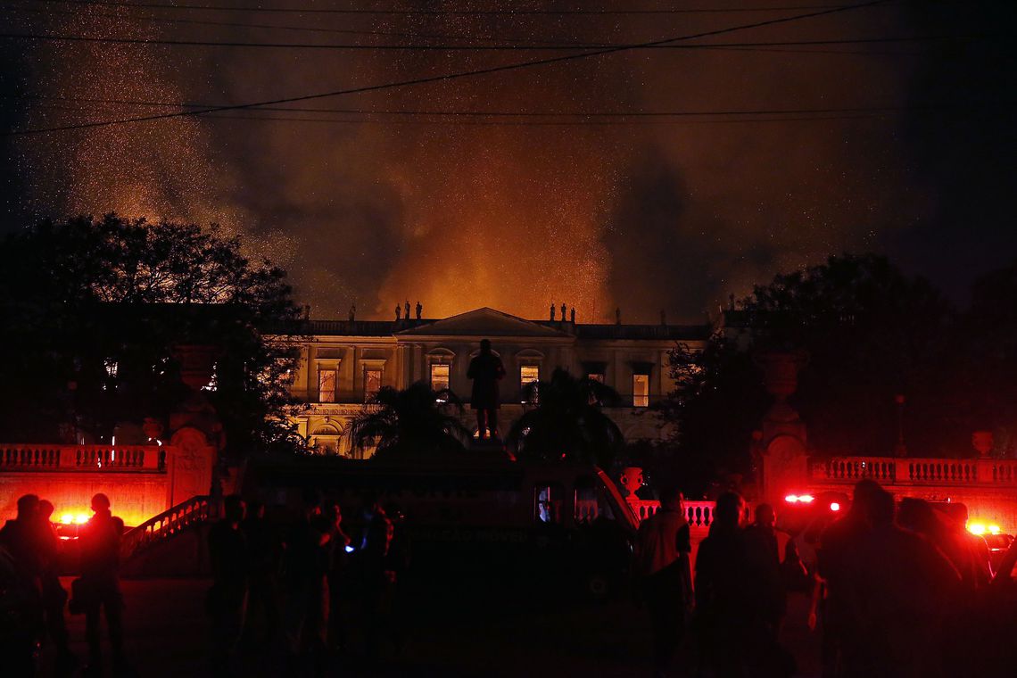 Incêndio no Museu Nacional, no Rio, destrói mais de 200 anos de história