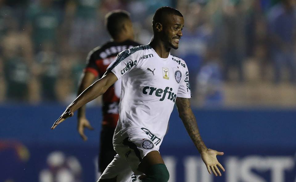 Felipe Pires marcou o gol da vitória Palmeirense