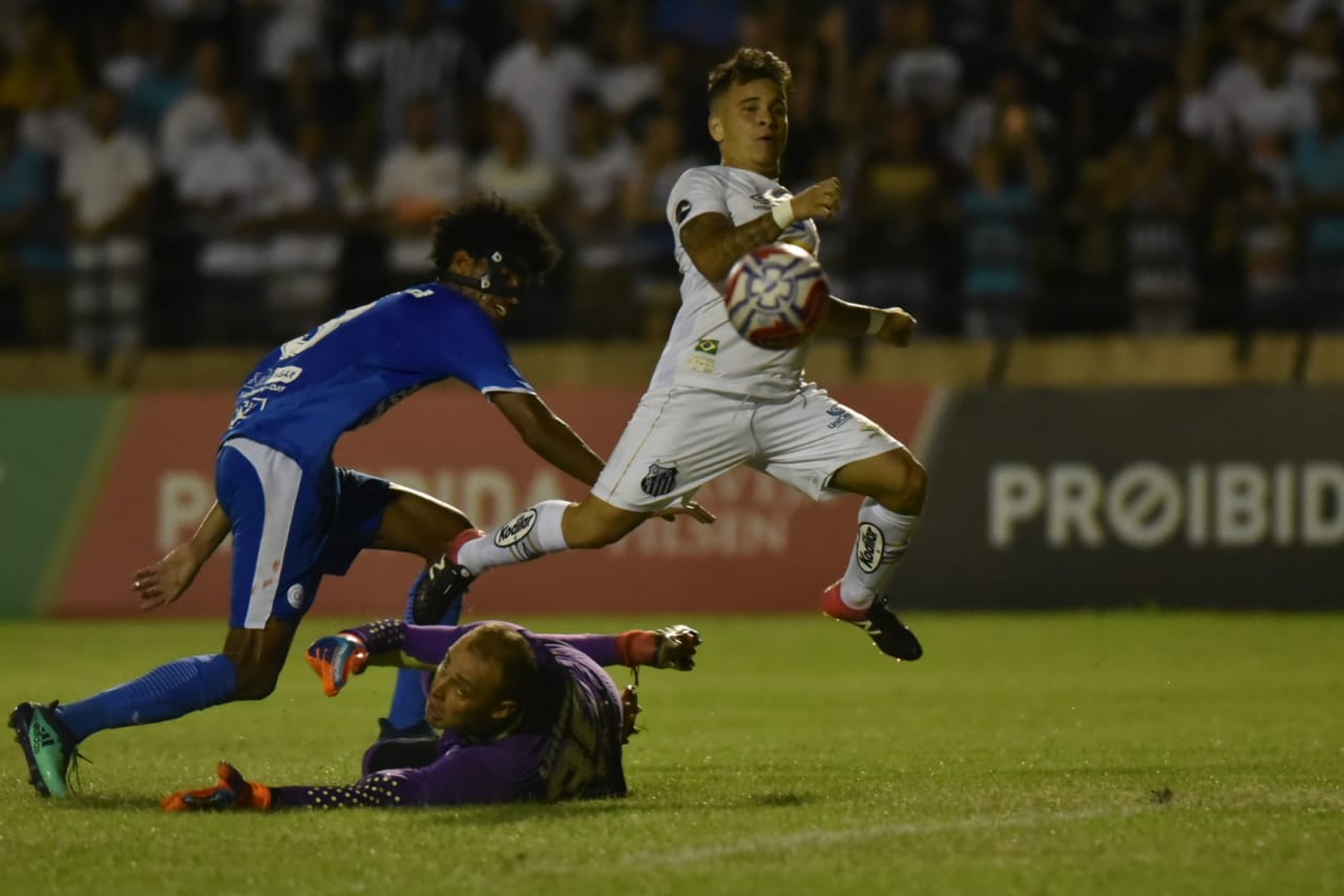 Santos goleou o São Bento por quatro a zero / Créditos: Ivan Storti - Santos F.C. Santos goleou o São Bento por quatro a zero