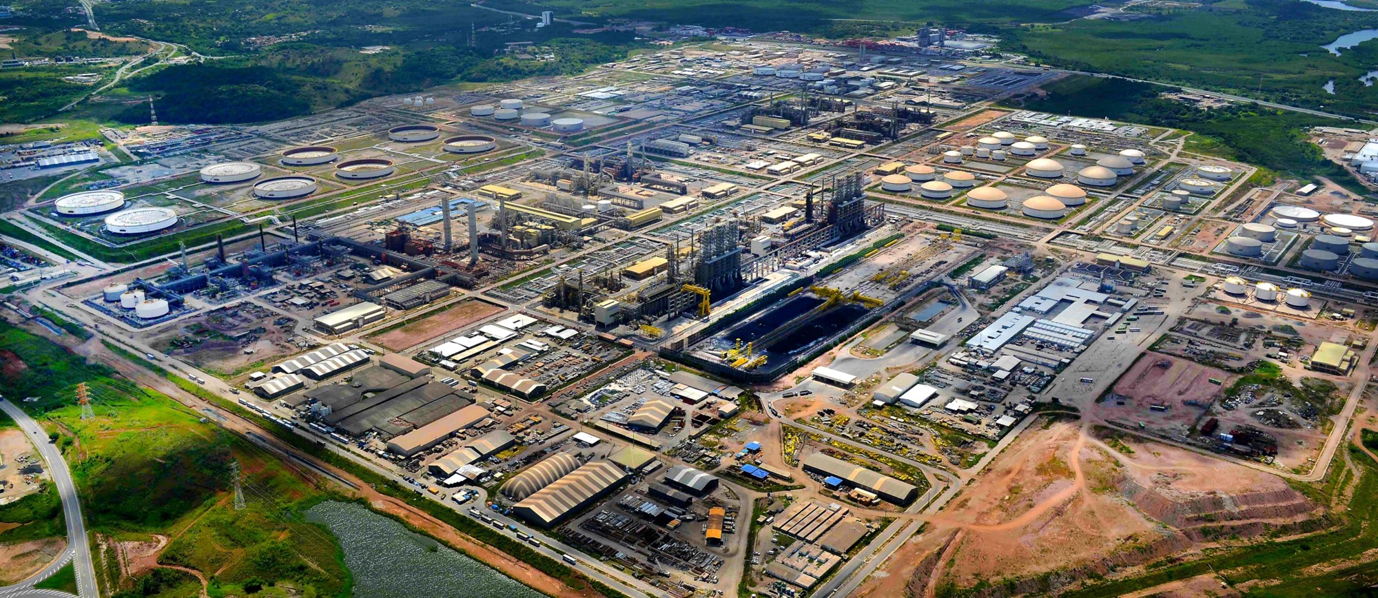 Refinaria Abreu e Lima, em Pernambuco
